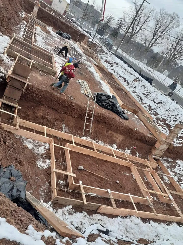 Concrete Footing Work 2