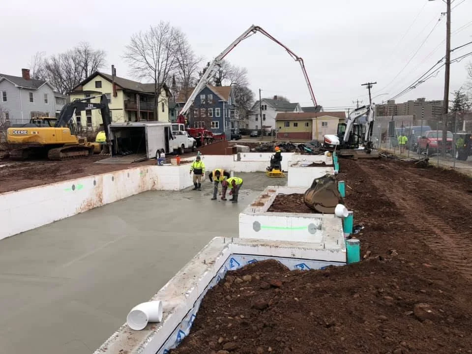 Concrete Proping Slab Work