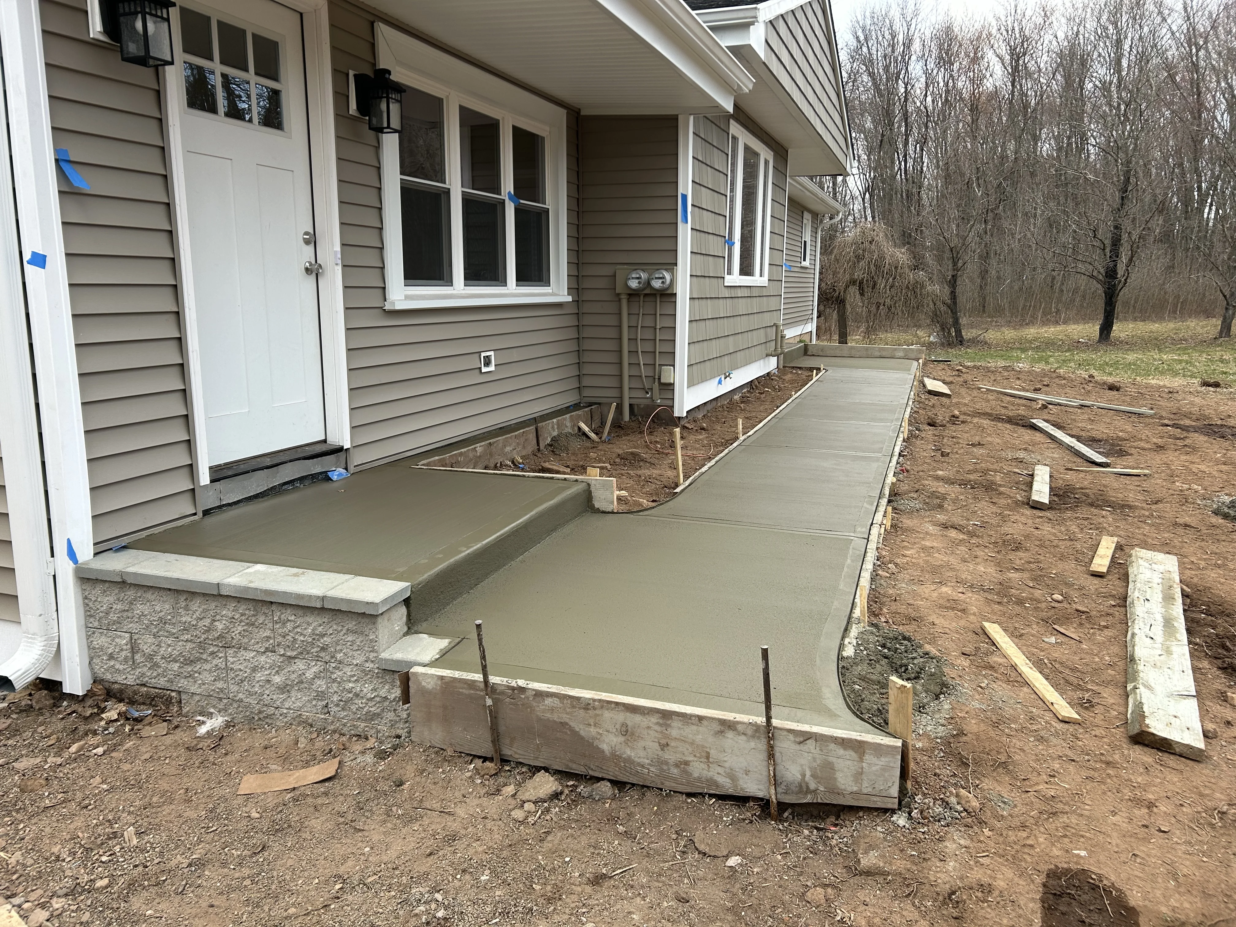Concrete Walk Way 2