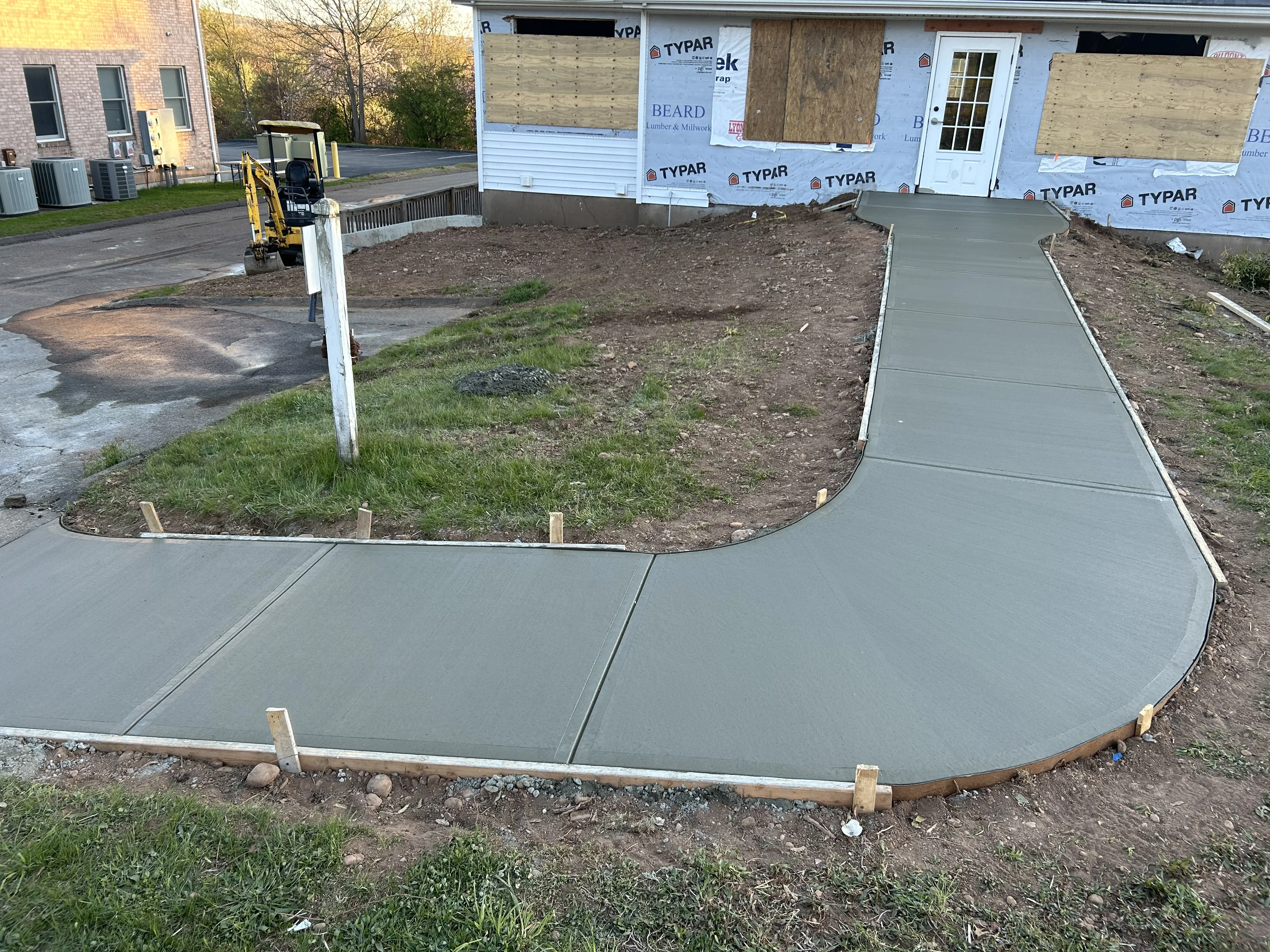 New Concrete Walk Ramp 2
